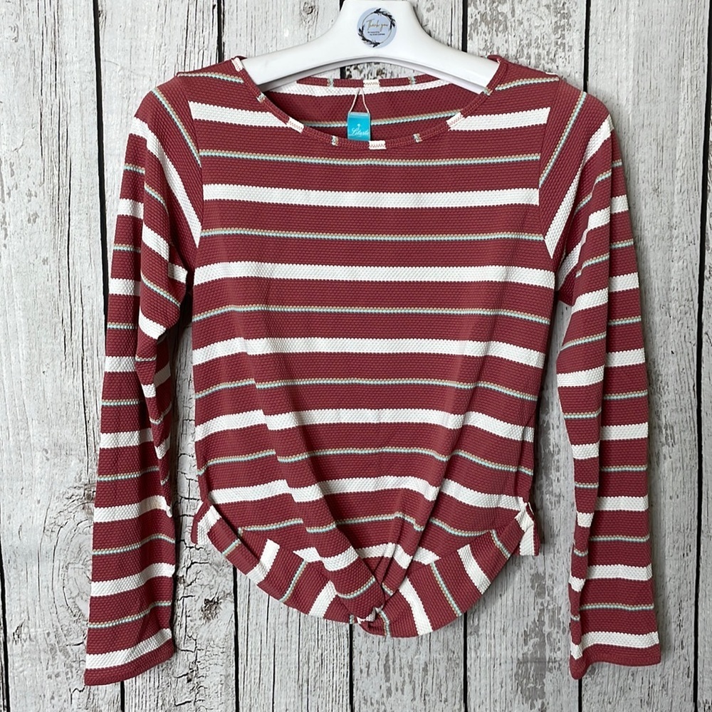 LeTarte twist front rash guard size large.​​